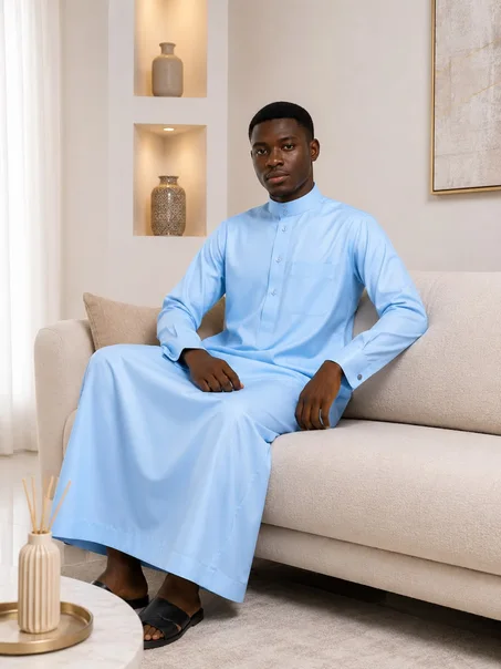 Chemise El Hadj Coton Original Avec Pantalon
