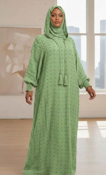 Jalabé coton double capuche