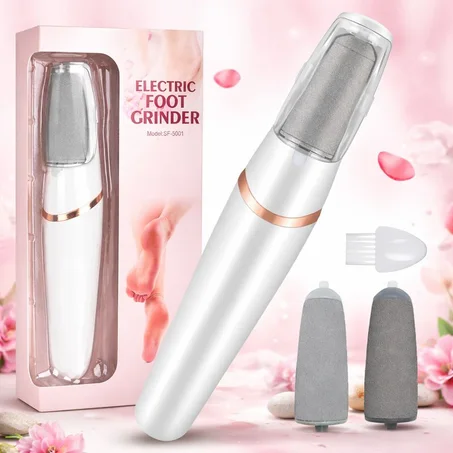 Meuleuse Pieds et Ongles Multifonction – Rechargeable, Étanche et Lavable