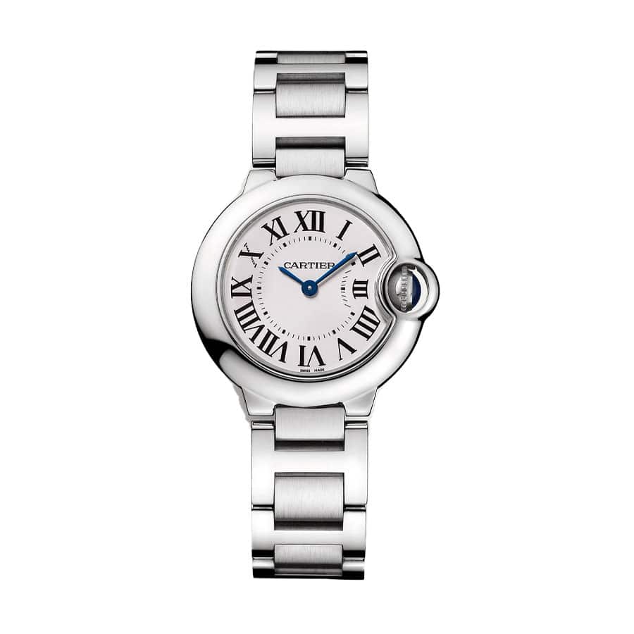 Cartier Ballon Bleu De Cartier Silver Dial Replica