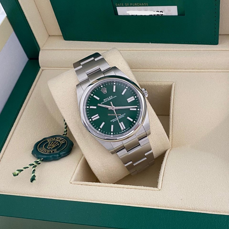 Rolex Oyster Perpetual Green