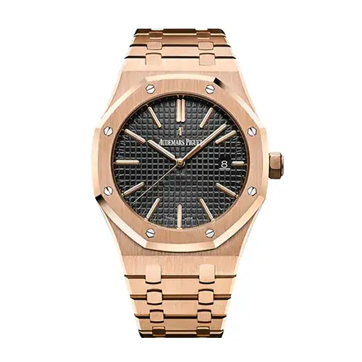 Audemars Piguet Royal Oak Rose Gold BLACK Dial