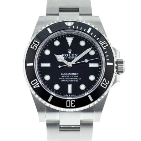 Rolex Submariner Black Dial 124060 No-Date