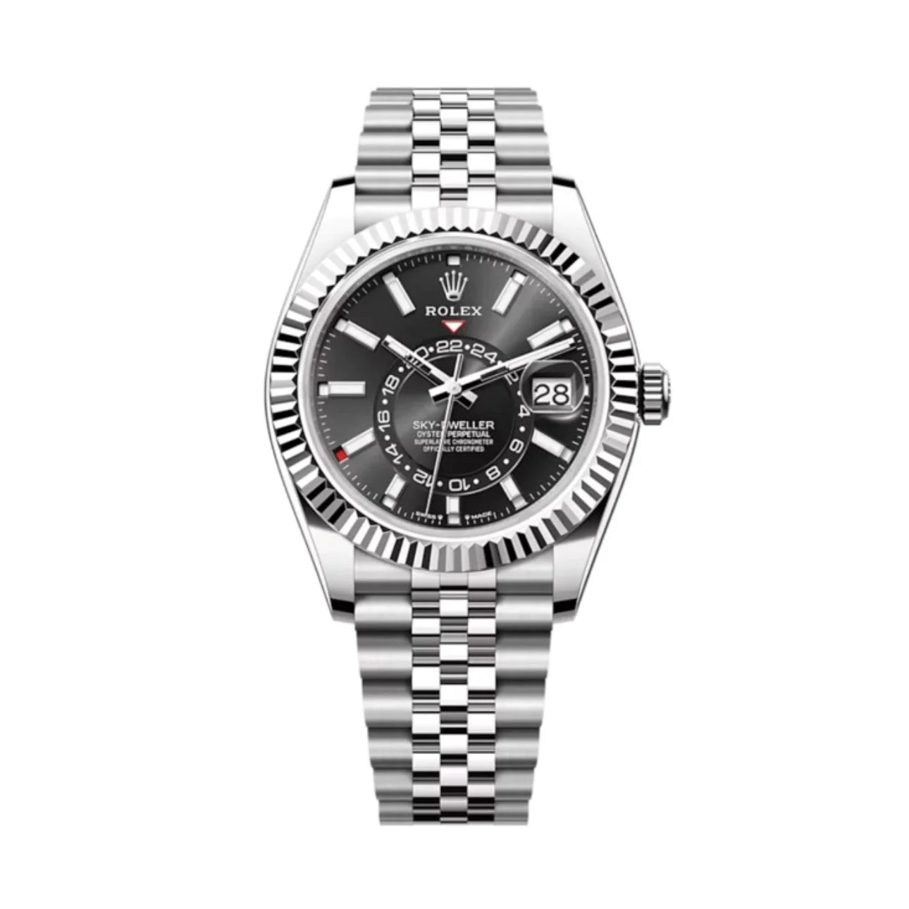 Rolex Sky-Dweller Bright black Dial 336934 Jubilee