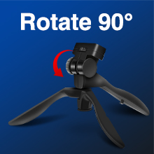 Retractable tripod