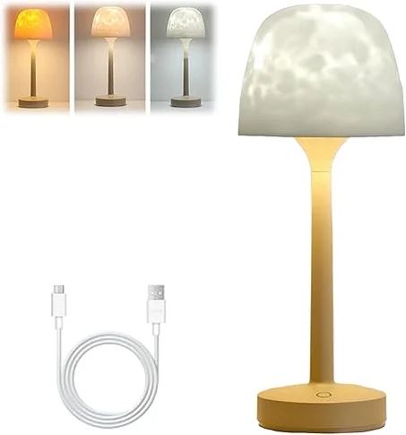 مصباح أمواج الماء الديناميكي