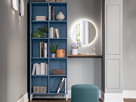 Bibliothèque haute laqué