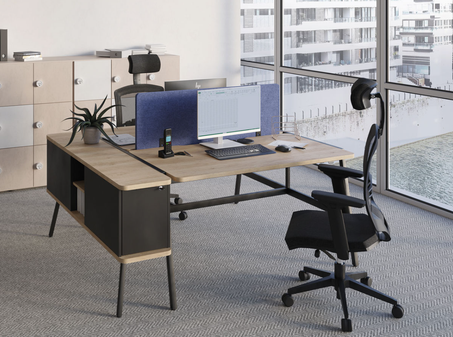 Bureau bench 2 personnes