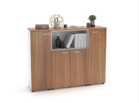 Armoire mi-haute portes battantes MAGIC