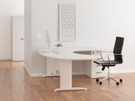 Bureau de direction Compact XL sur caisson