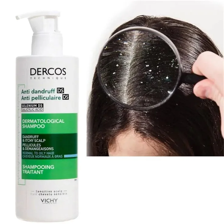 Vichy Dercos Technique Anti-dandruff Purifying Shampoo For Normal To Oily Hair