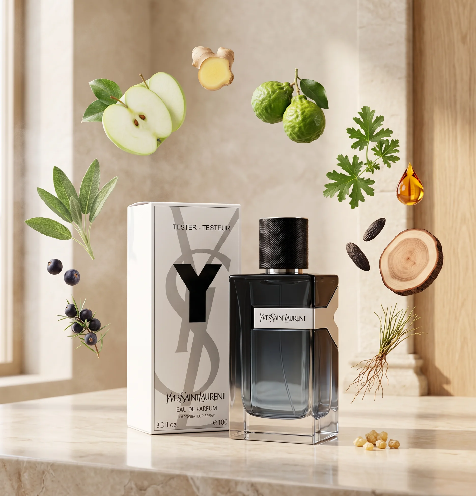 YVES SAINT LAURENT Y Eau de Parfum 100ML tester