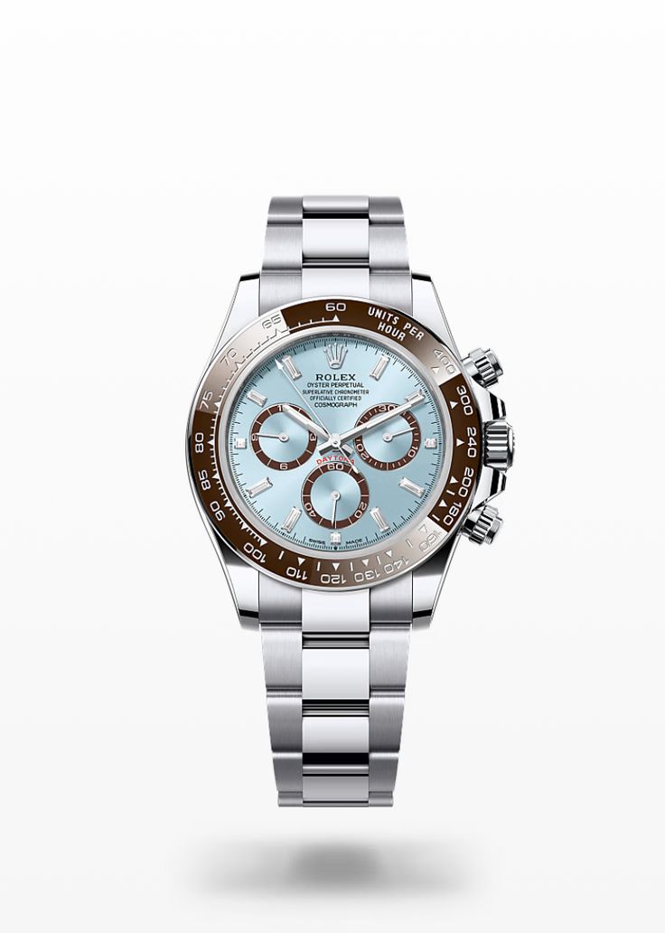 Rolex Daytona, with a platinum case and Cerachrom