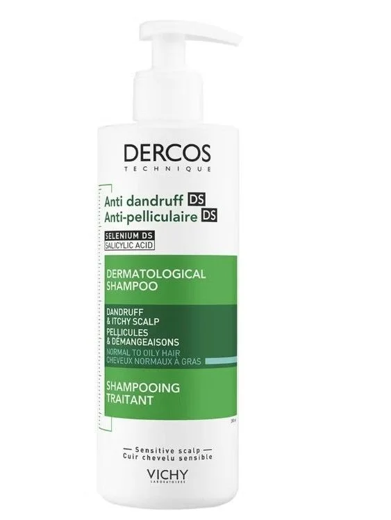 Vichy Dercos Technique Anti-dandruff Purifying Shampoo For Normal To Oily Hair