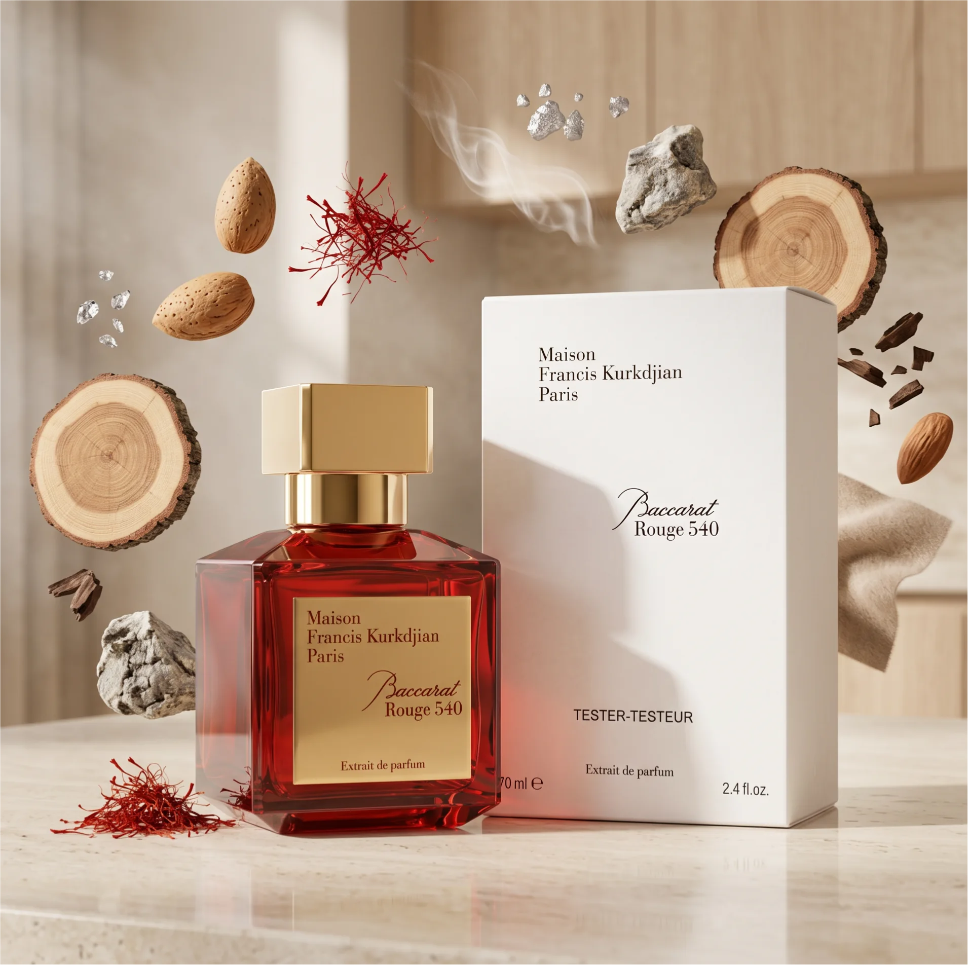 baccarat rouge 540 tester 70ml