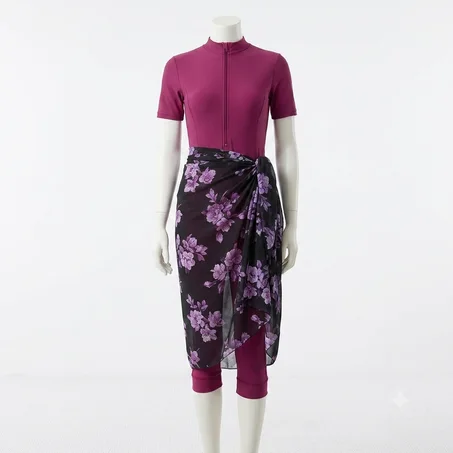 Burkini Femme Moderne 2 Pièces