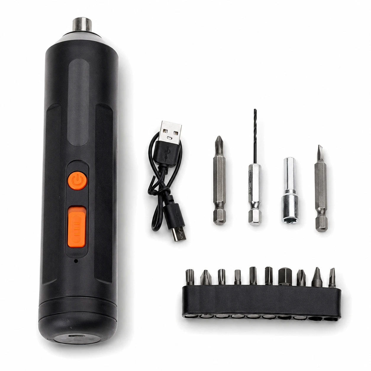 Tournevis Électrique Rechargeable – Kit Complet Multi-Embouts