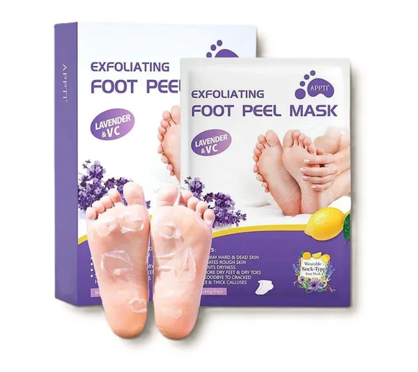 ⭐​⭐​⭐​⭐​⭐​  +2750 clientes satisfaites FOOT PEEL MASK™ - Retrouvez maintenant vos jolis pieds de bébé !