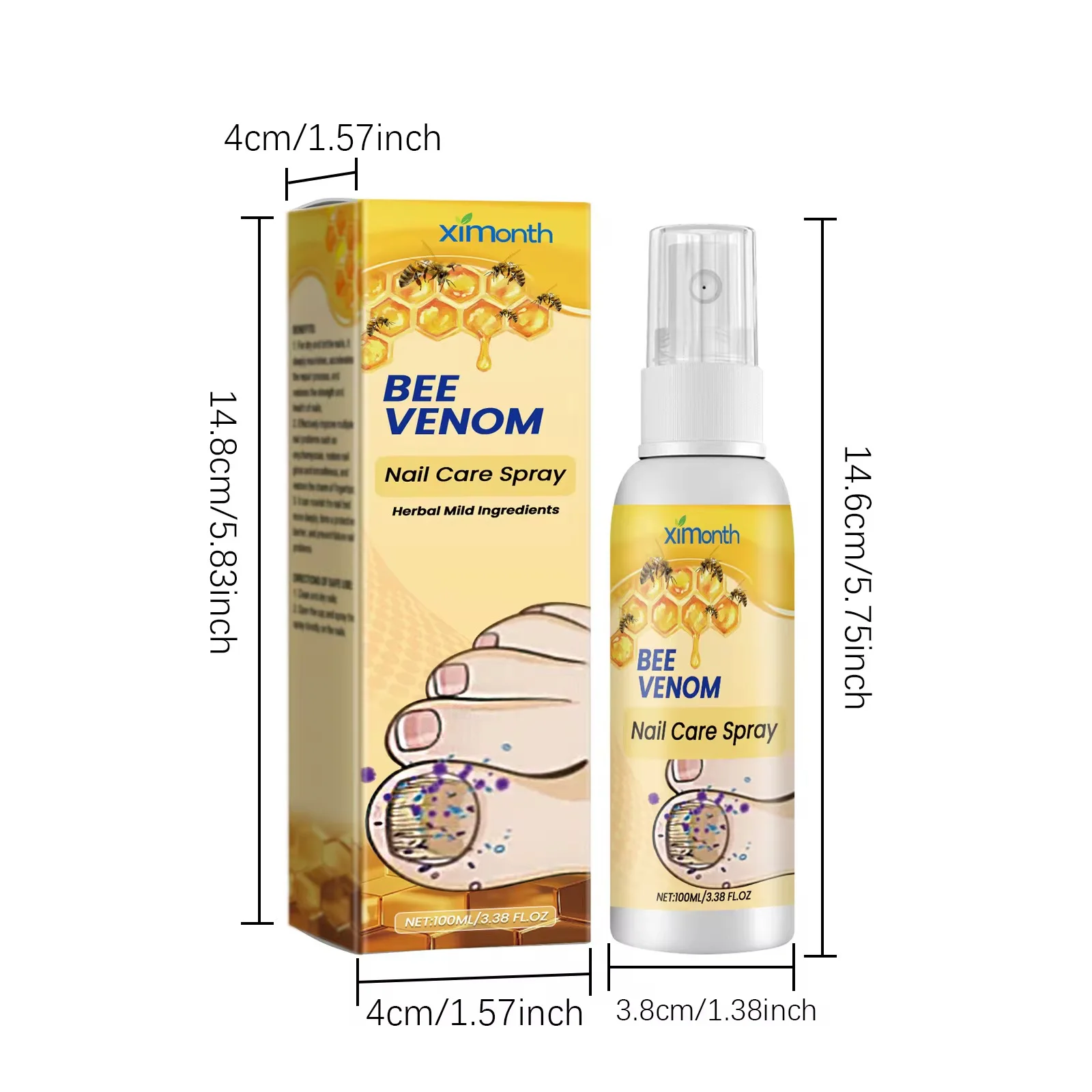 REPAREZ VOS ONGLES EN 7 JOURS  AVEC BEEVENOM®   ⭐⭐⭐⭐⭐