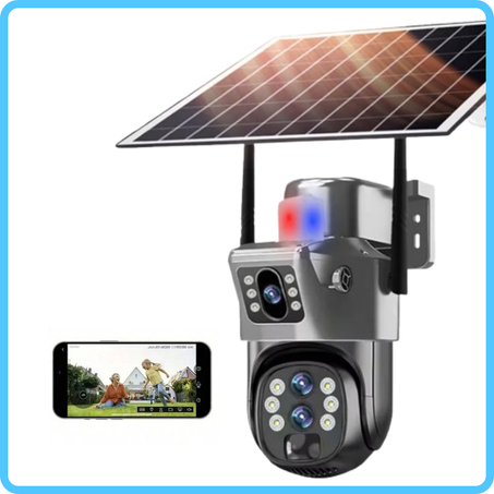 12MP كاميرا بالطاقة الشمسية ZOOM x10