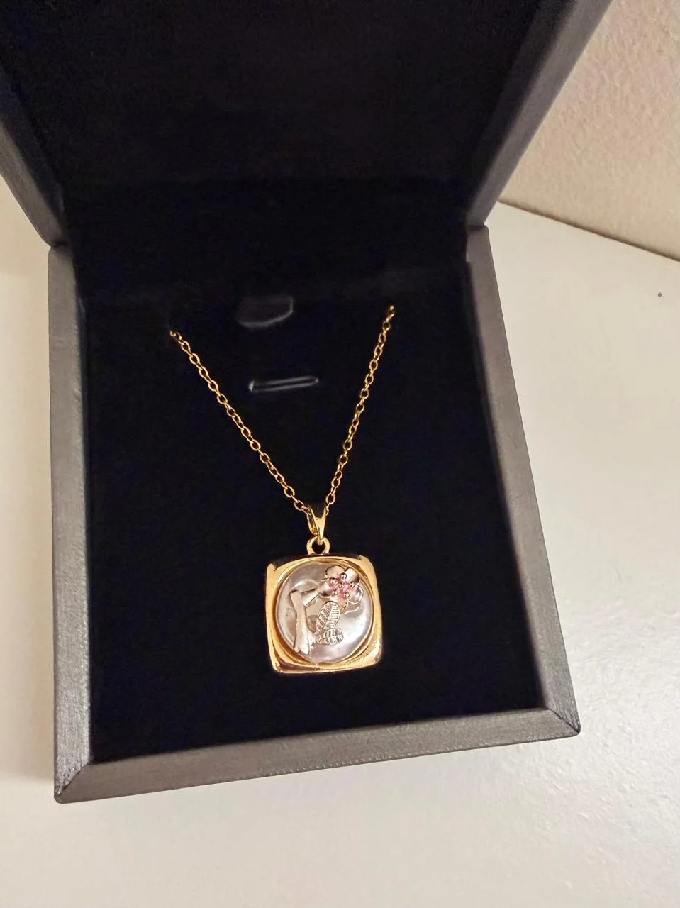 Collier Pendentif Nacré