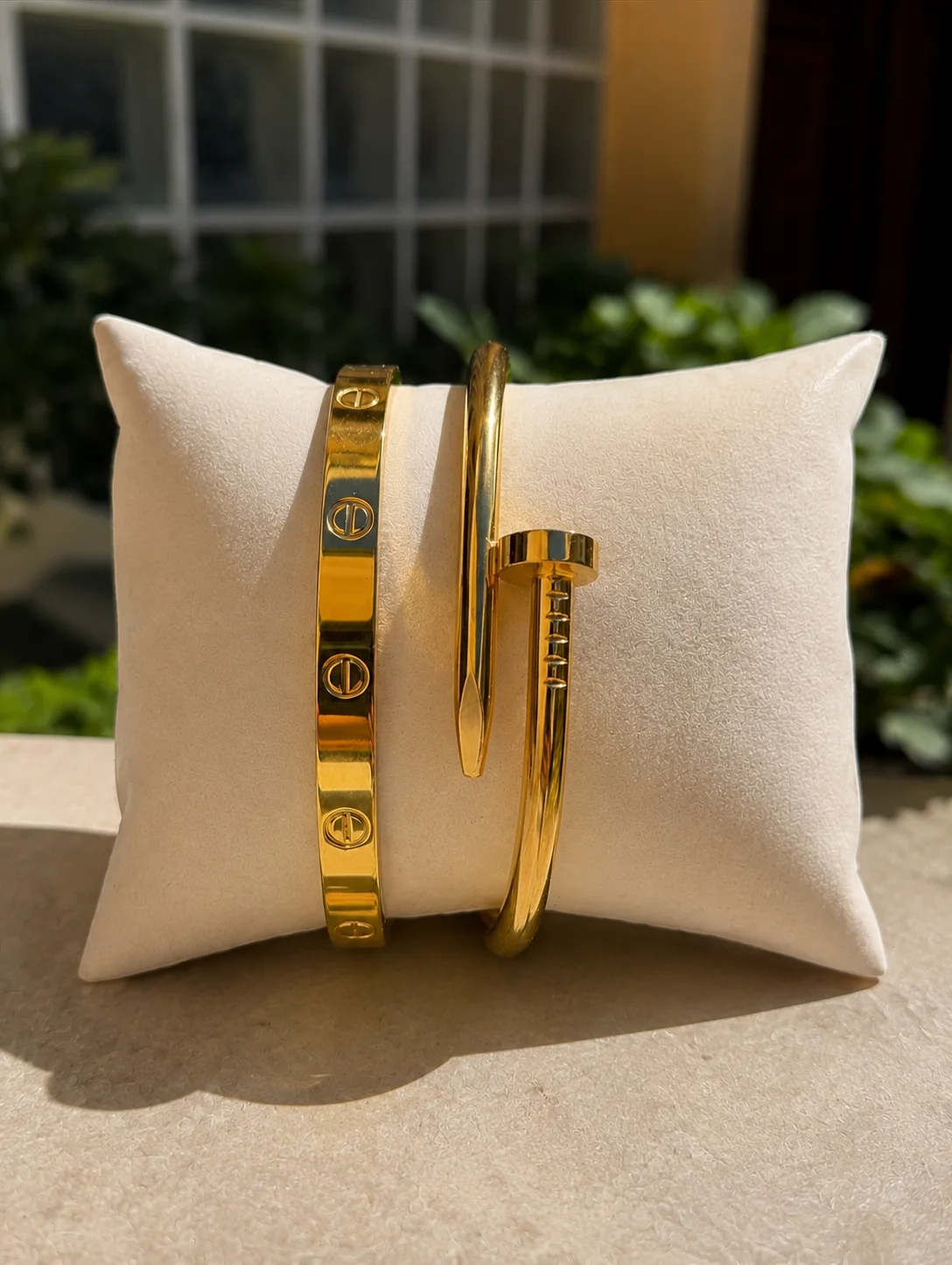 Pack Duo indispensable– Bracelet Clou & Bracelet Love