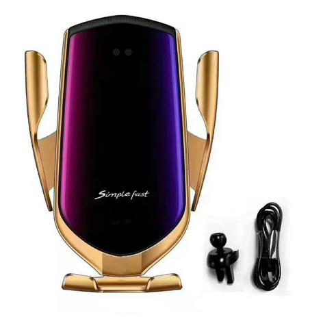 شاحن سيارة لاسلكي ذاتي التثبيت