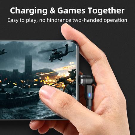 Câble de charge à LED magnétique