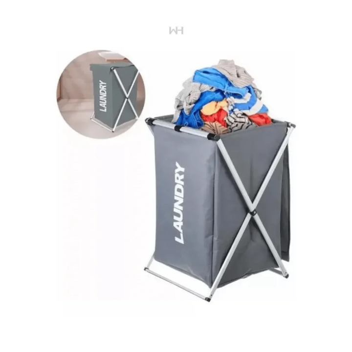Sac de Rangement Pliable pour Vêtements Sales – 1 Compartiment