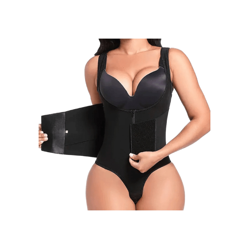 Body-suite Gainant Femme Sculptant 2 en 1