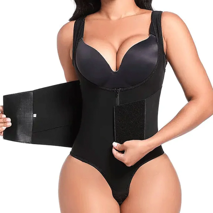 Body-suite Gainant Femme Sculptant 2 en 1