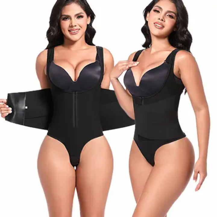 Body-suite Gainant Femme Sculptant 2 en 1
