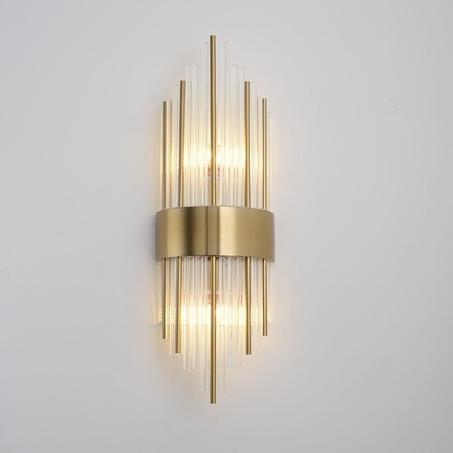 Applique murale cristal dorée CRYSTALUX