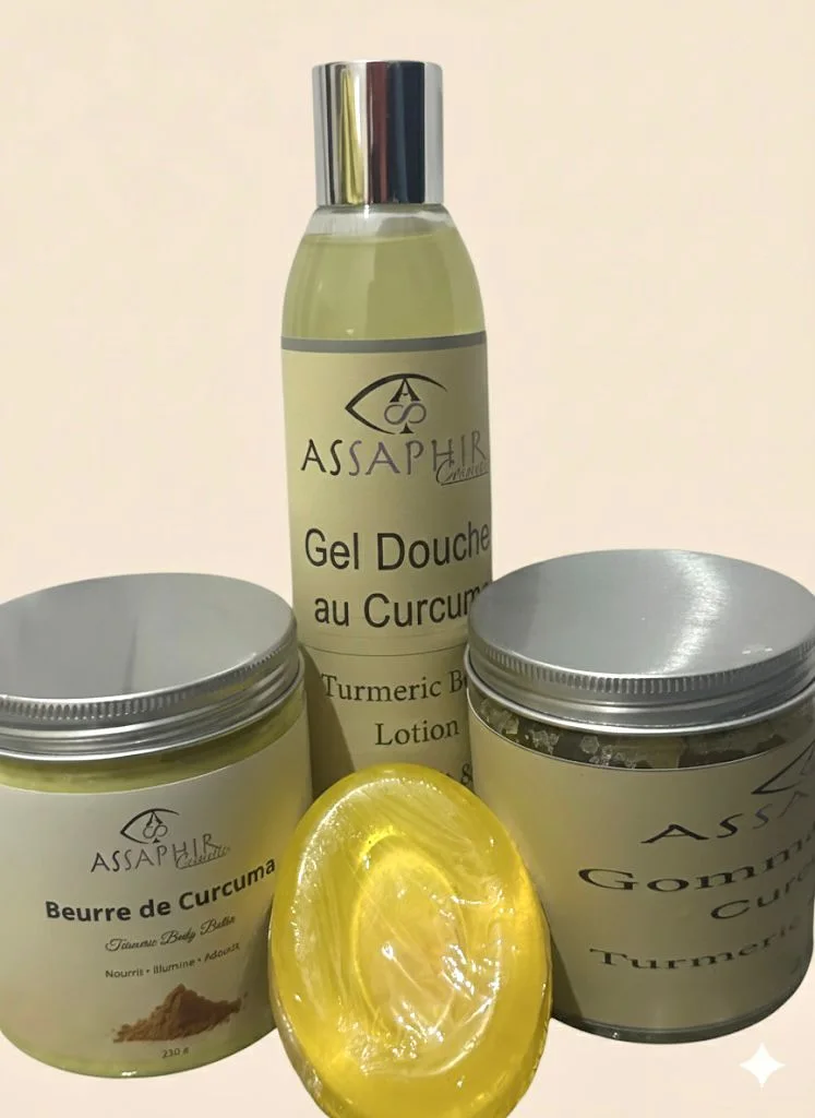 Gamme de Soins au Curcuma - Naturel et Nourrissant