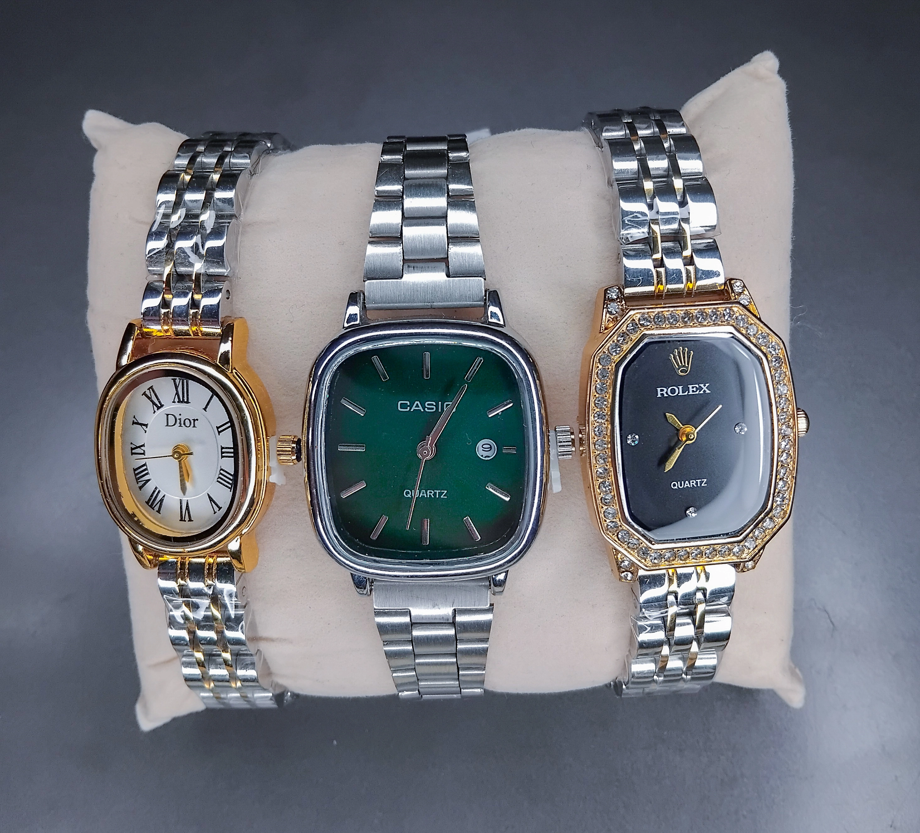 pack trois montres pour femme