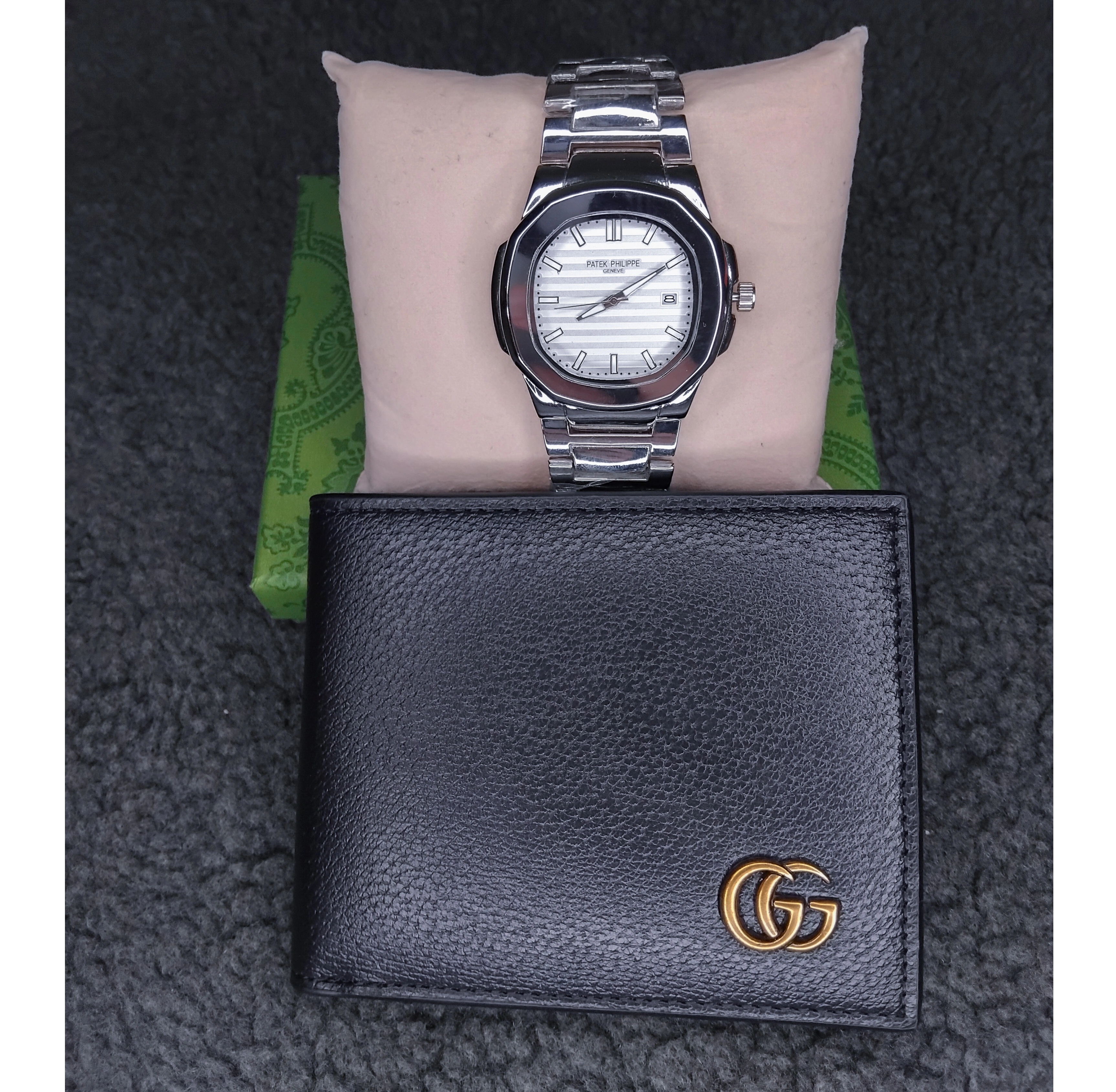 Pack GUCCI & montre luxe pour homme