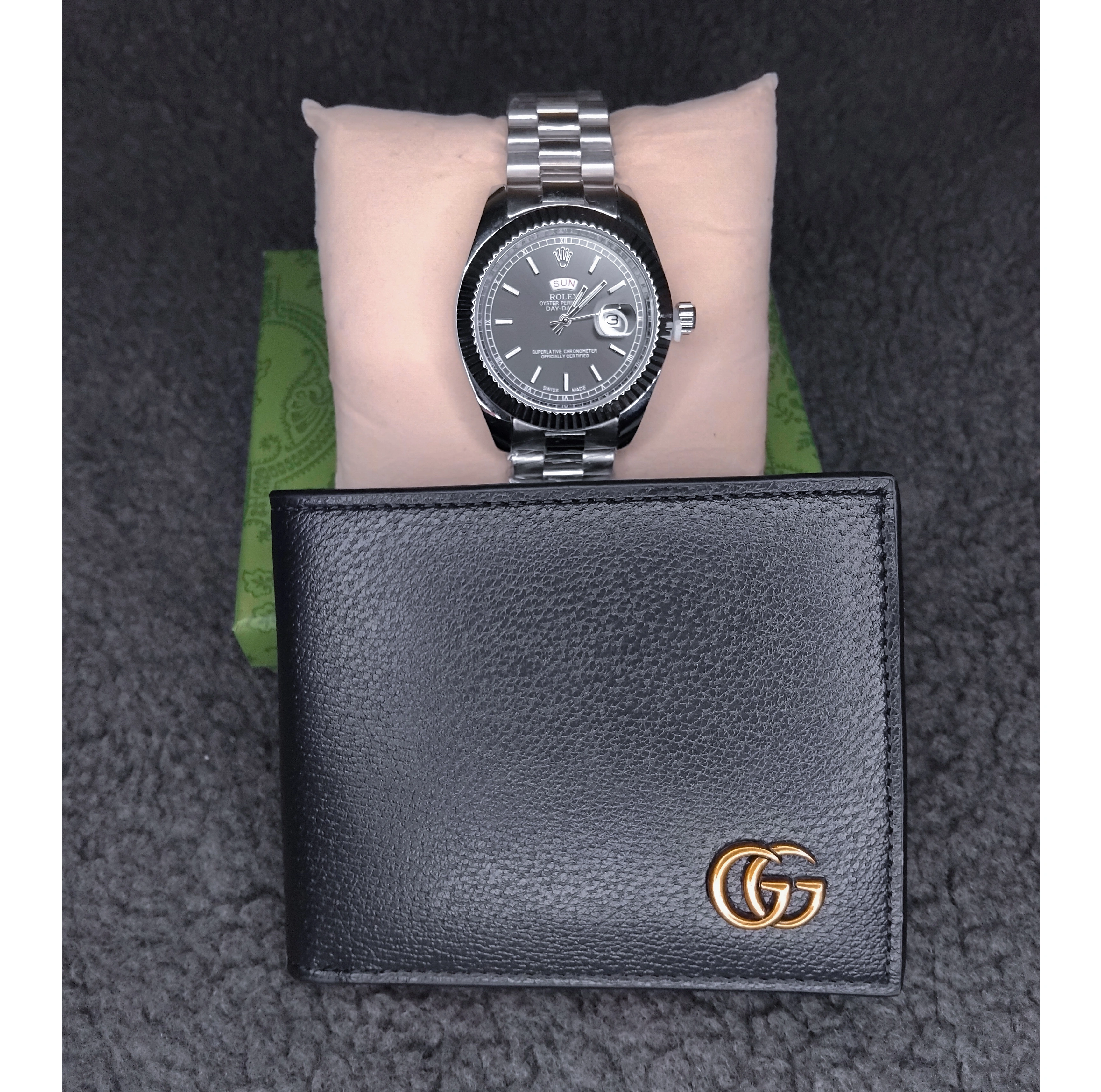 Pack GUCCI & ROLEX pour homme