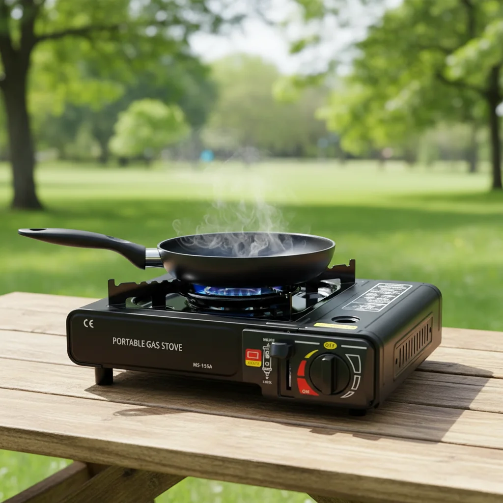 Réchaud à Gaz Portable avec Grill