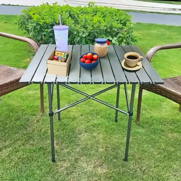 Table de Pique-Nique Extérieure en Aluminium