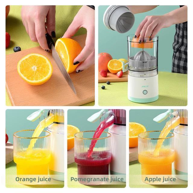 Mini mélangeur Portable électrique, presse-fruits, Smoothie, Orange, jus  frais