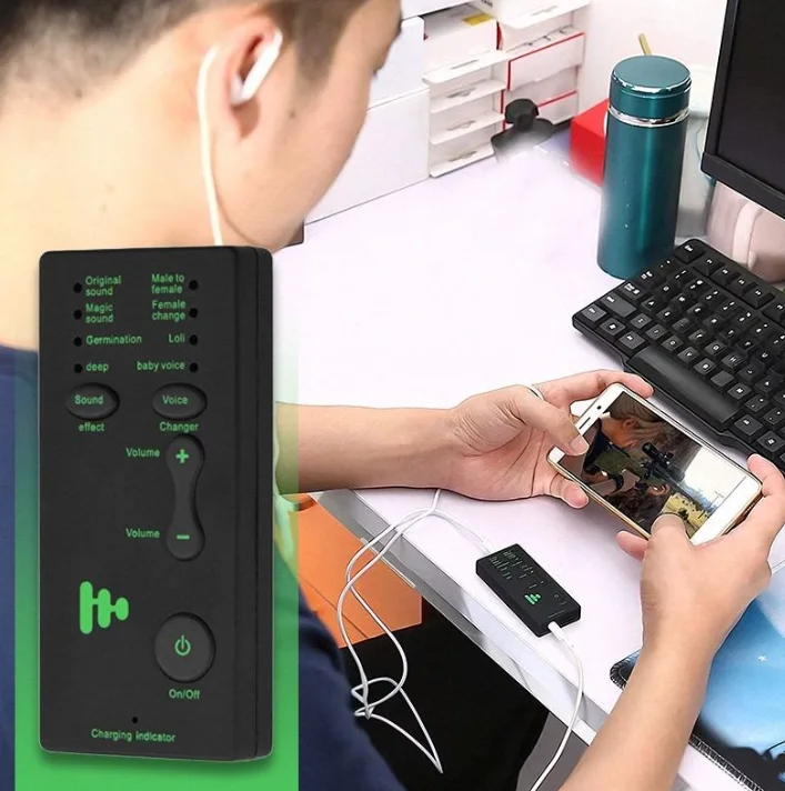 Mini voice changer device