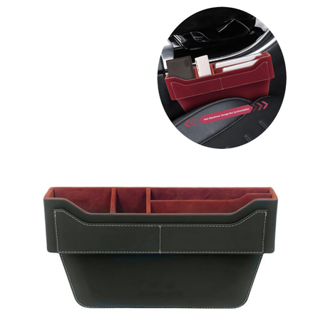 صندوق تخزين ومانع وقوع الاغراض بجانب مقعد السيارة AA35