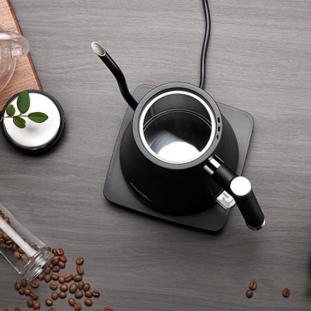 ماكينة تحضير القهوة V60 مع غلاية قهوة مع ميزان حرارة، فلتر بالتنقيط وعاء مشاركة القهوة، مرشحات، ميزان قهوة، كوب مزدوج الجدار AA8