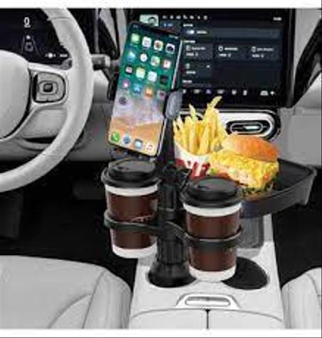 حامل أكواب  + صينية طعام  متعدد الوضائف من Green Lion AA6