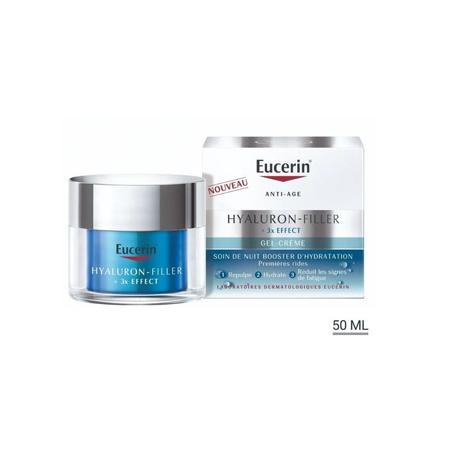 EUCERIN HYALURON FILLER + 3X EFFECT GEL CREME SOIN DE NUIT BOOS