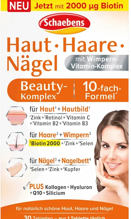 Haut haare nagel