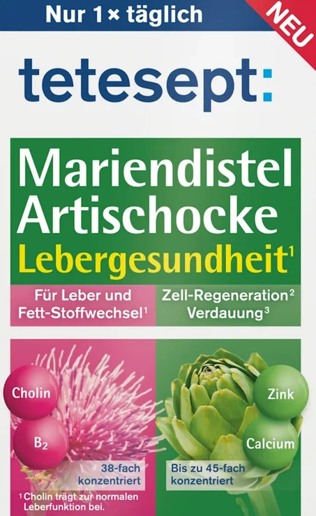 Mariendistel et artischoke