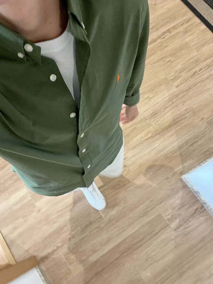 ralph lauren shirt light green
