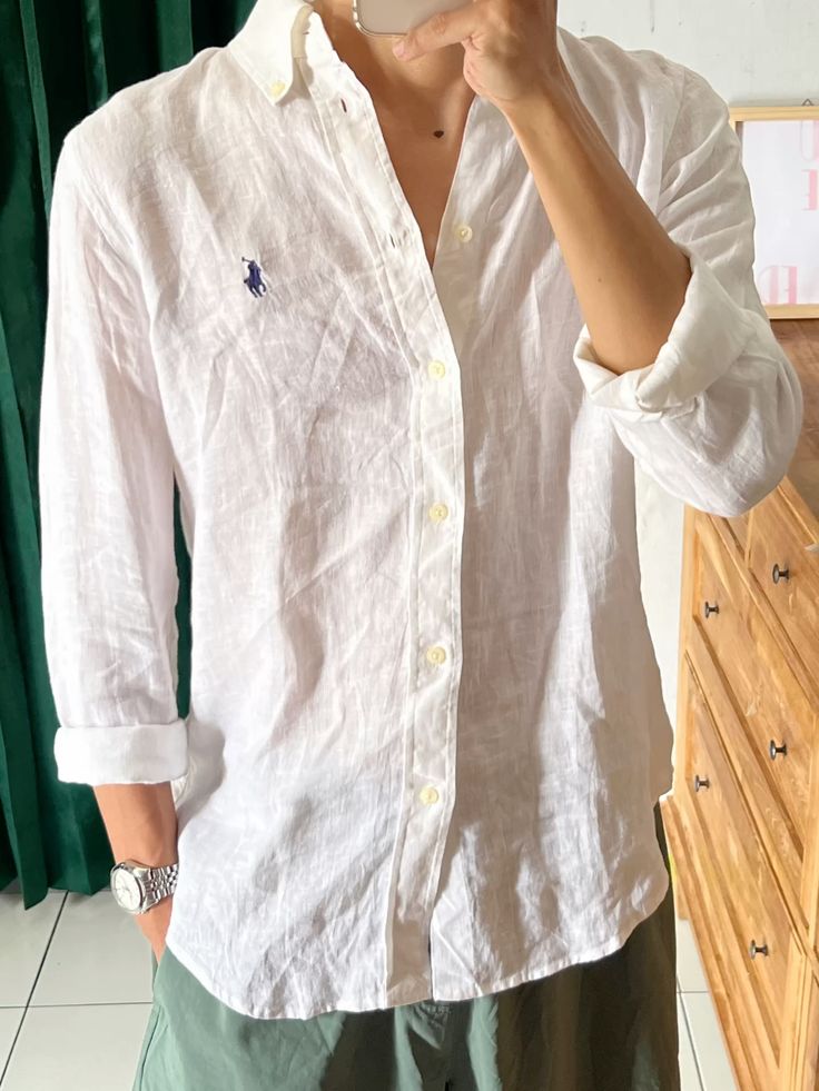 chemise blanche ralph lauren