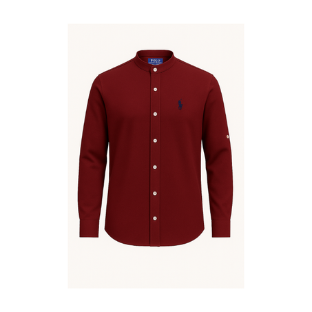 Ralph Lauren burgundy red shirt